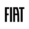 Fiat black and white logo 